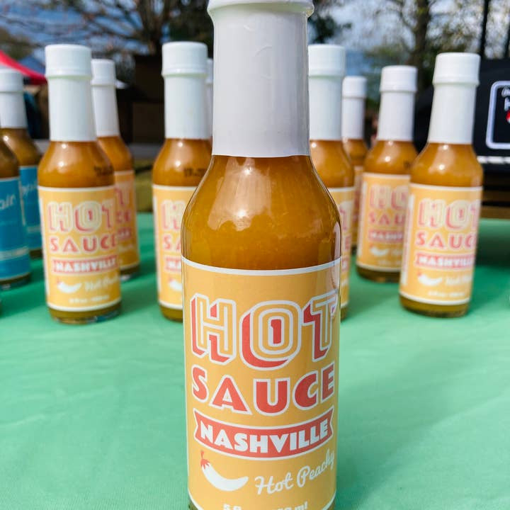 Hot Peachy Hot Sauce