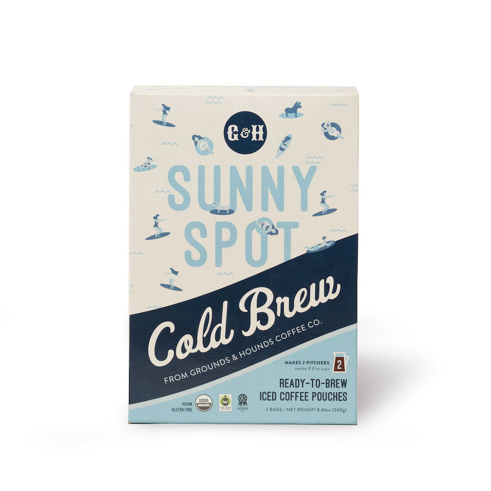 Sunny Spot Cold Brew Coffee Pouches
