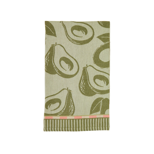 Avocado Jacquard Towel