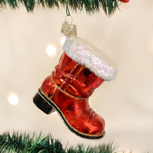 DISC-Santa's Boot Ornament