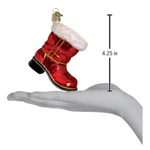 DISC-Santa's Boot Ornament