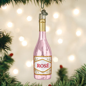 Rose Wine Ornament