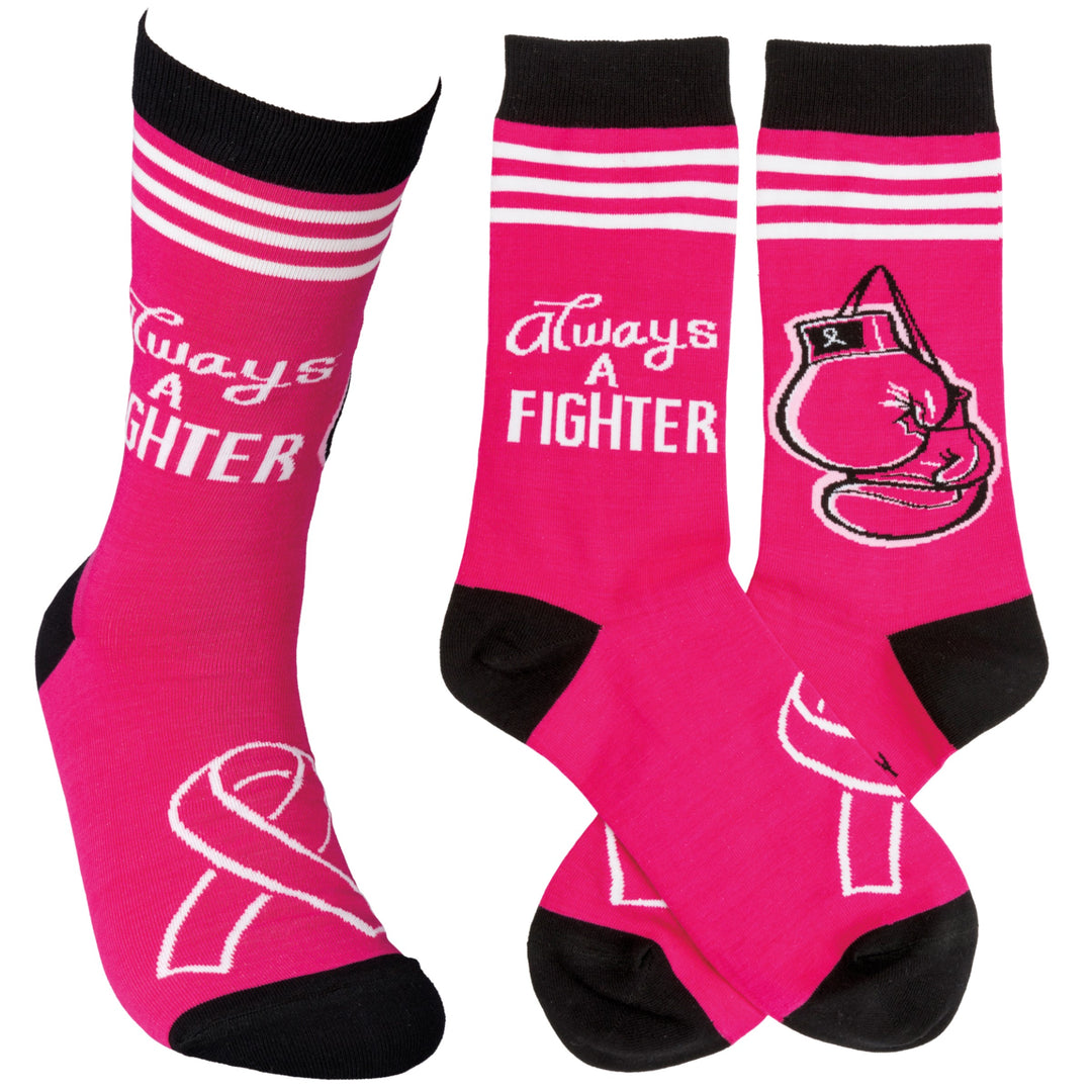 DISCAlways A Fighter Socks