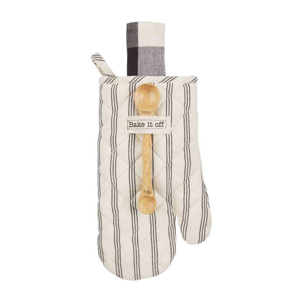 DISC-Bake It Off Oven Mitt Set