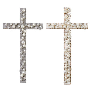Cross With Pearls
