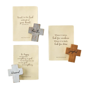 DISC-Joyful Cross & Journal Set