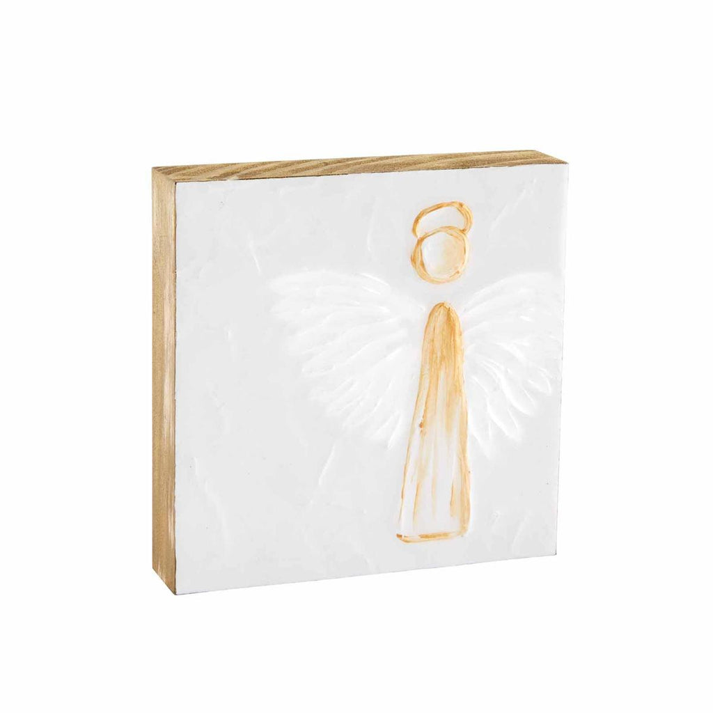 Large Square Angel Plaque