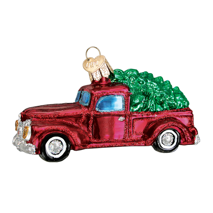Old Truck With Tree Ornament