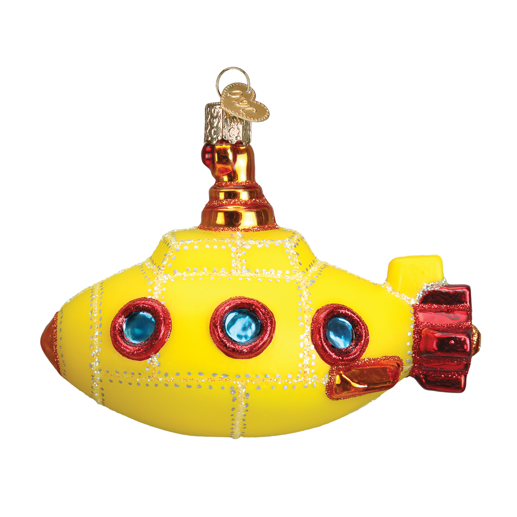 Groovy Submarine Ornament