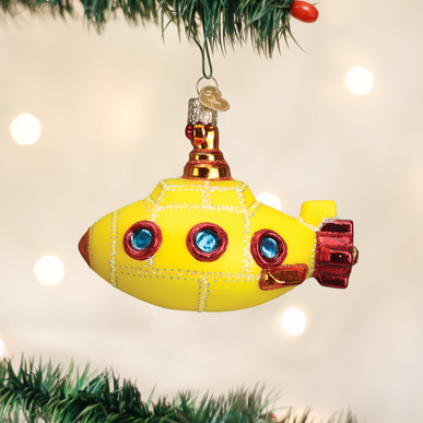 Groovy Submarine Ornament