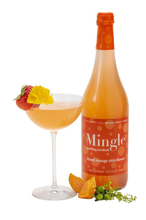 Blood Orange Elderflower Mingle Mocktail