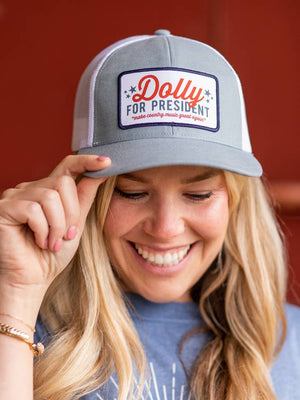 Dolly For President Trucker Hat
