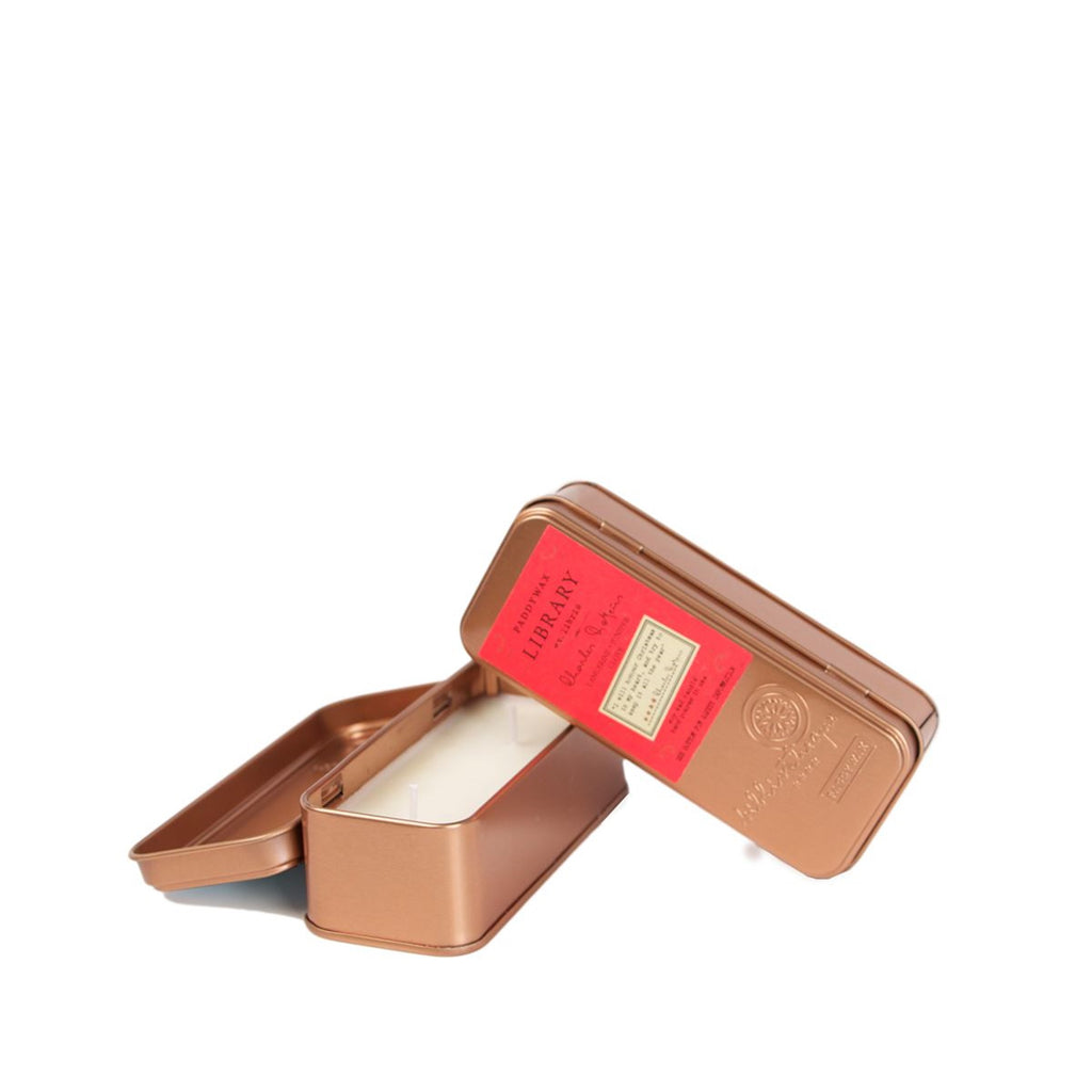 Library-Charles Dickens Candle