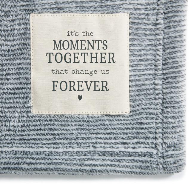Moments Together Family Mega Blanket – Gray