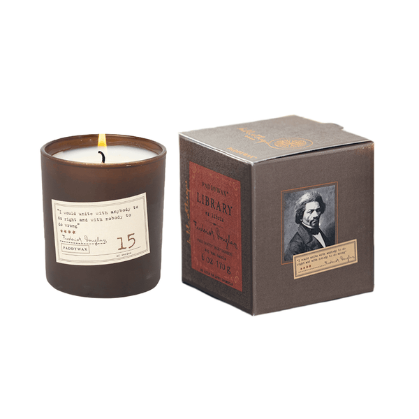 Library-Frederick Douglass Candle