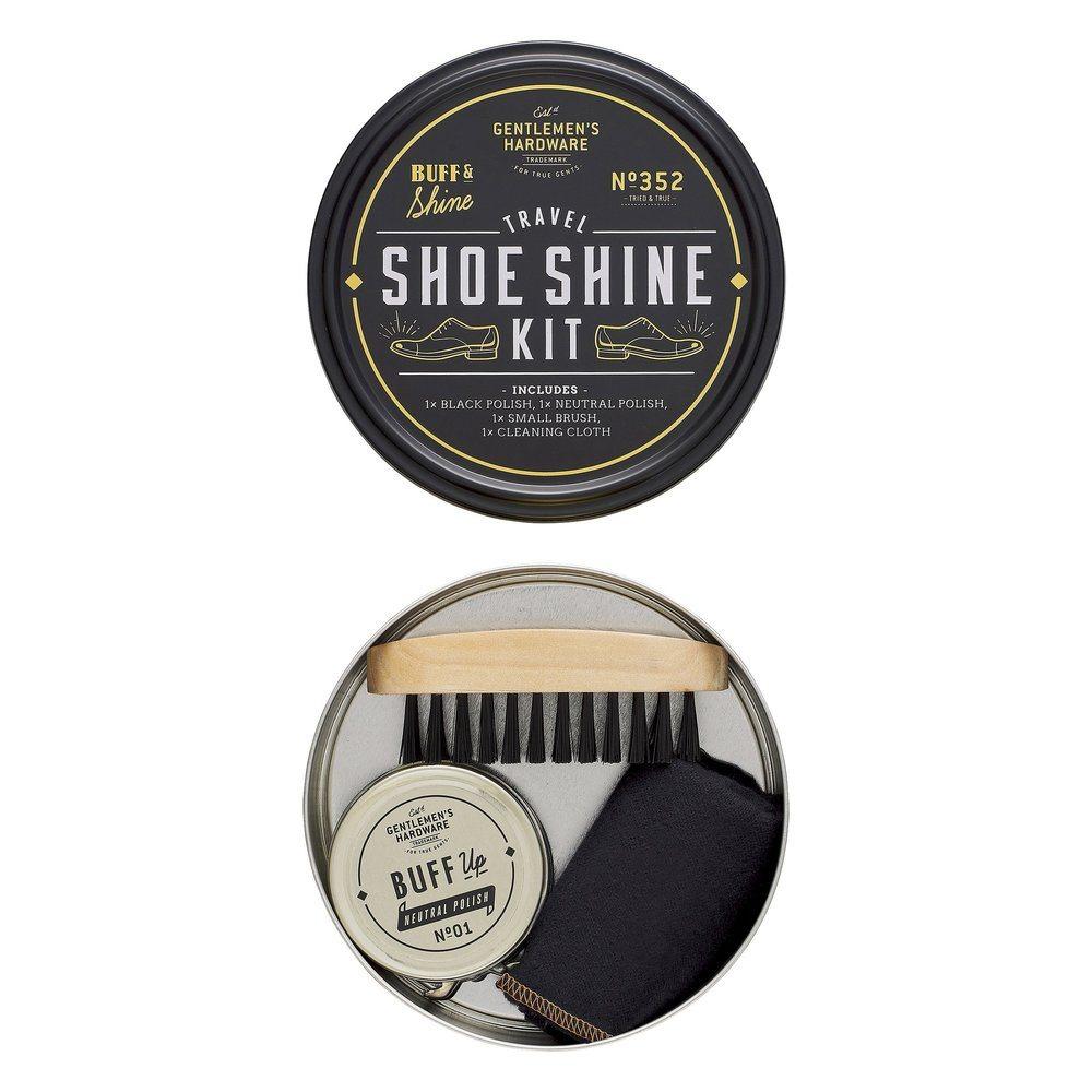 Travel Shoe Shine Kit - Buff & Shine