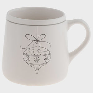 DISC-Winter White Mug-Ornament