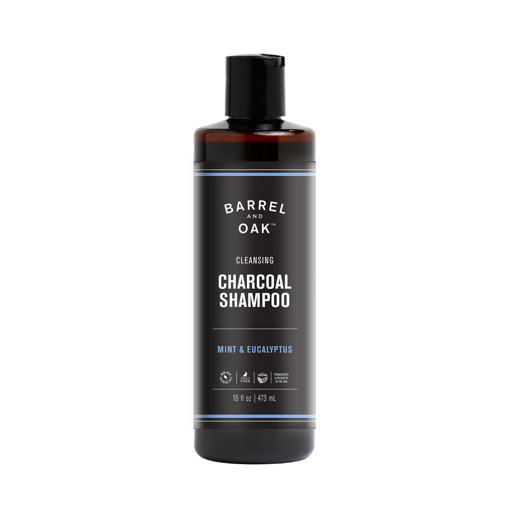 Cleansing Charcoal Shampoo - Mint & Eucalyptus