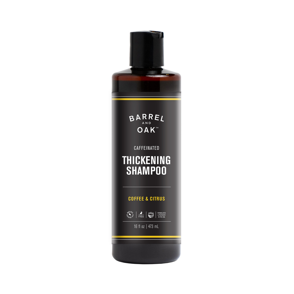 Caffeinated Thickening Shampoo - Coffee & Citrus