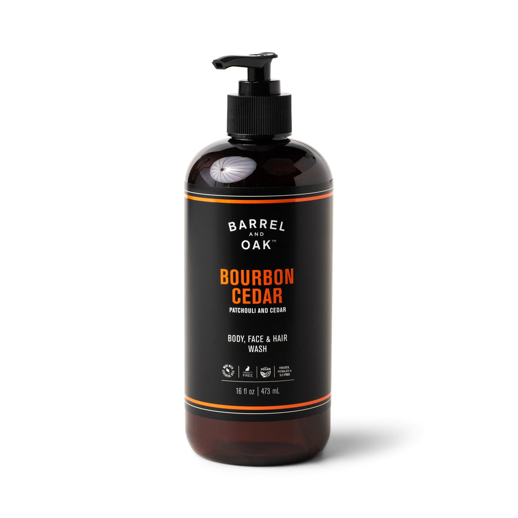 Bourbon Cedar All-In-One Body Wash