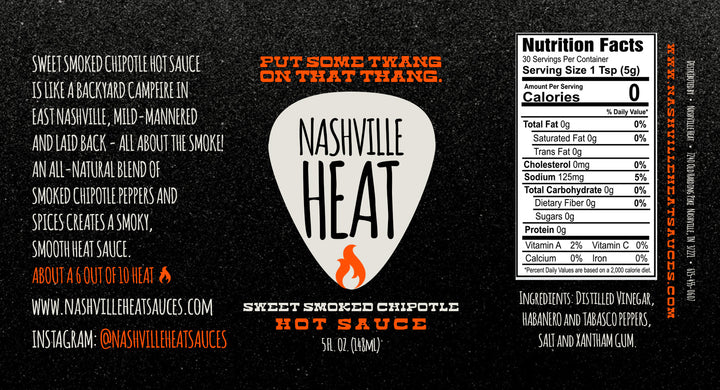Nashville Heat Sauces-Sweet Smoked Chipotle