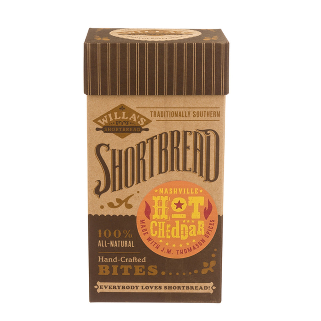 Willa's Nashville Hot Cheddar Shortbread Cookies