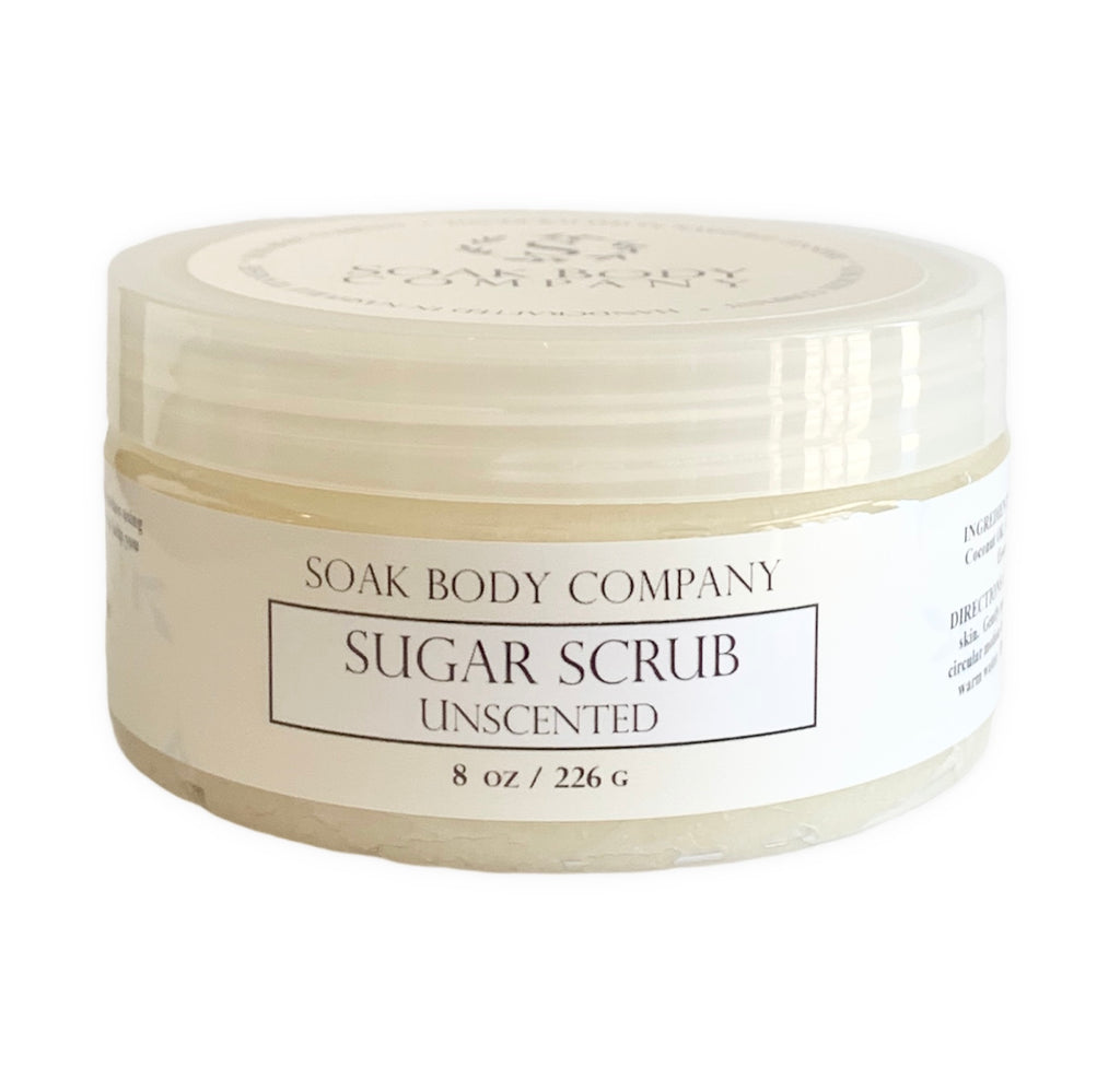 Unscented Sugar Scrub