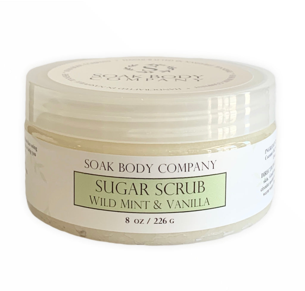 Wild Mint & Vanilla Sugar Scrub