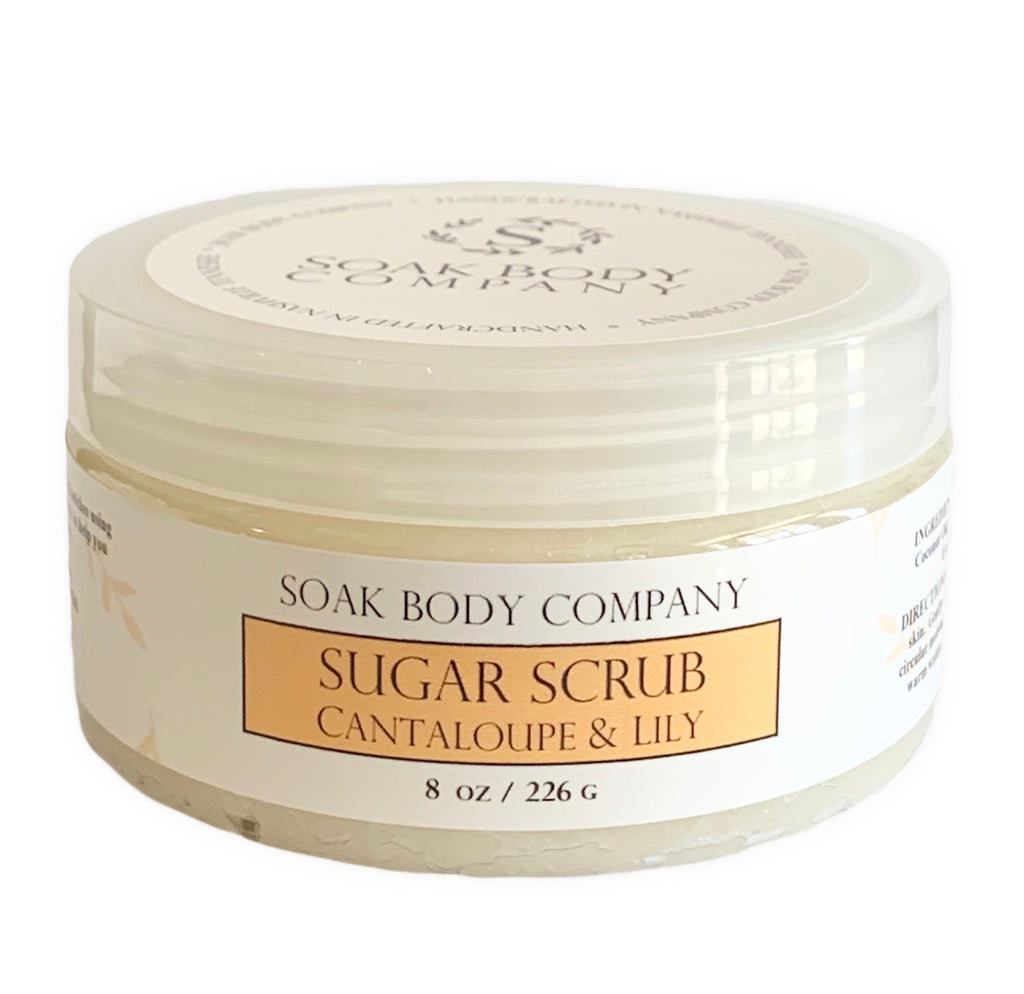 Cantaloupe & Lily Sugar Scrub