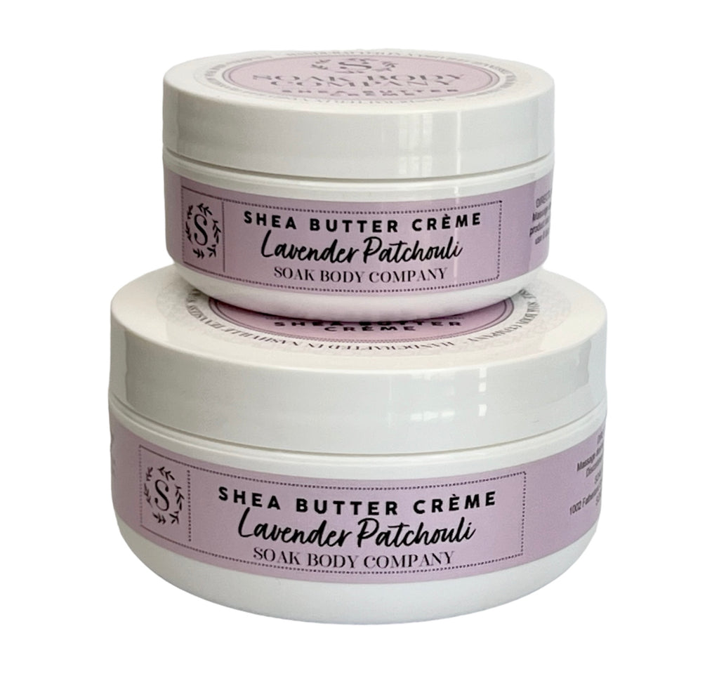 Lavender Patchouli Shea Butter Creme