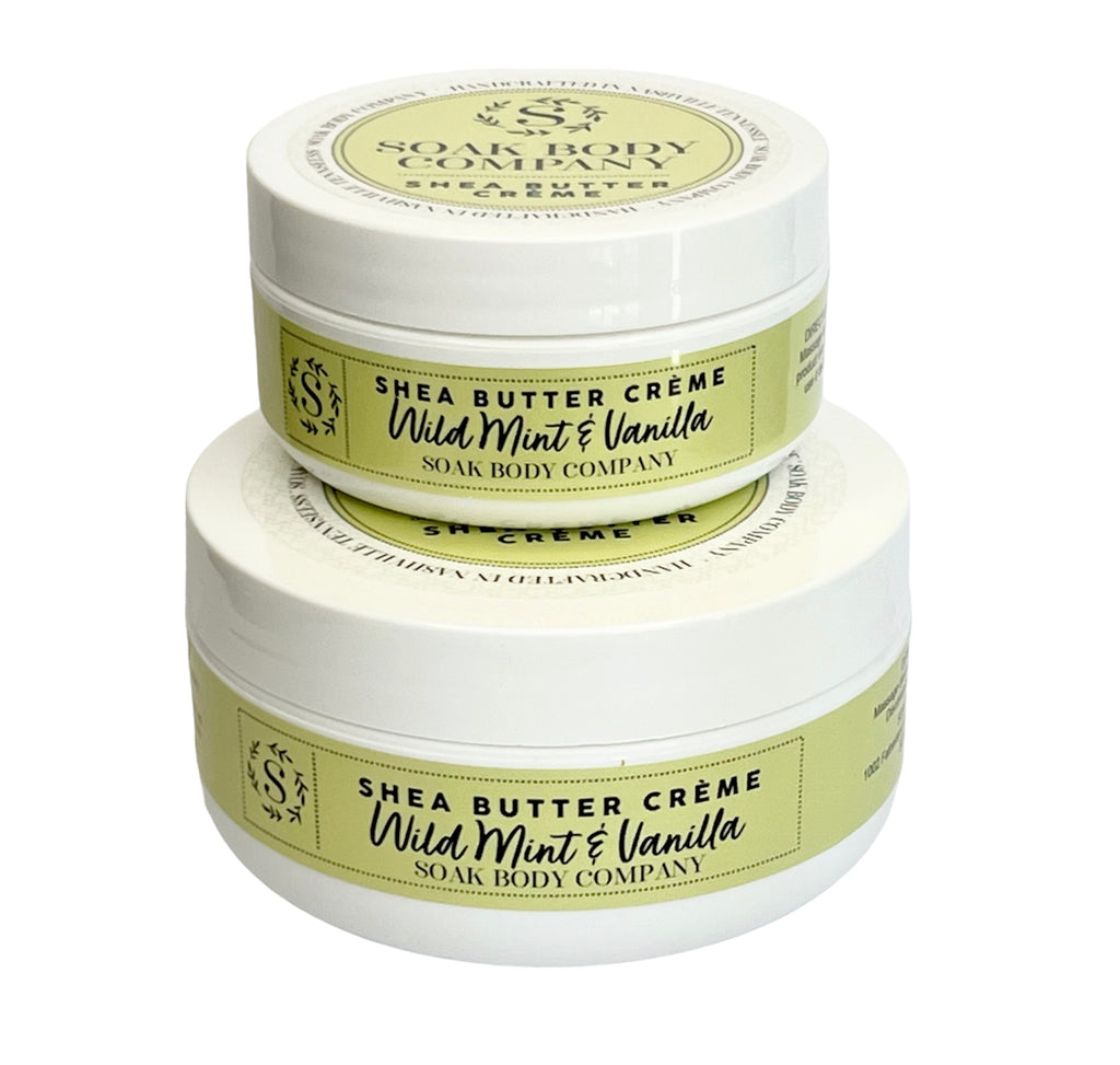 Wild Mint & Vanilla Shea Butter Creme