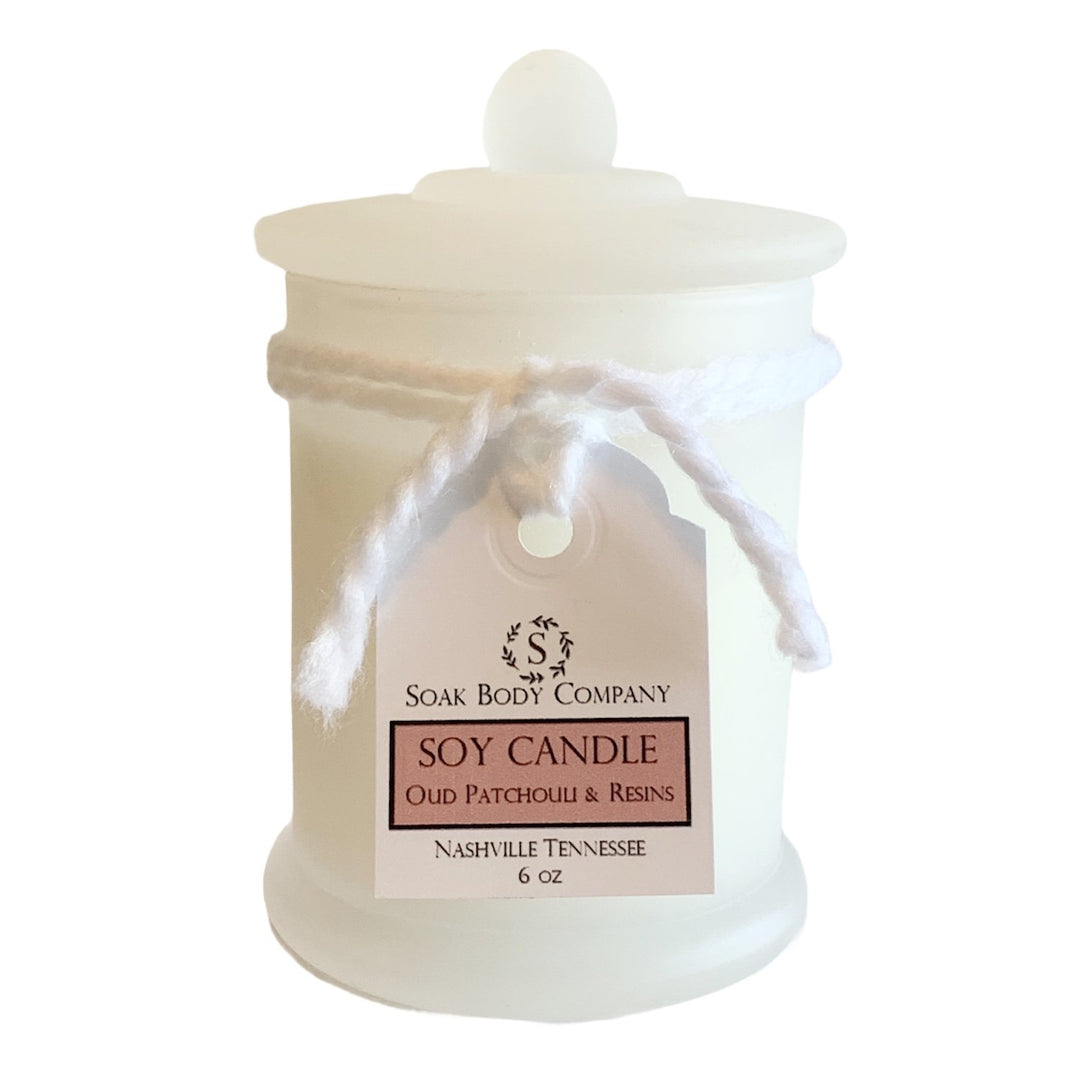 Oud Patchouli + Resins Candle