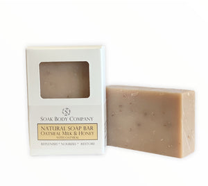 Oatmeal Milk & Honey Natural Bar Soap