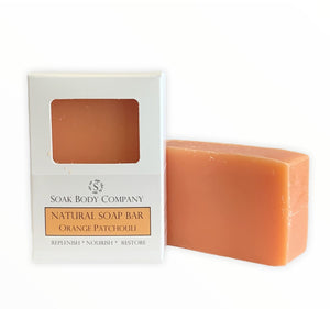 Orange Patchouli Natural Bar Soap