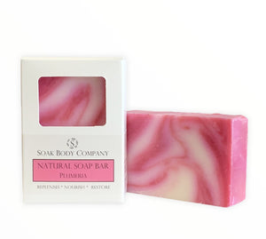 Plumeria Natural Bar Soap
