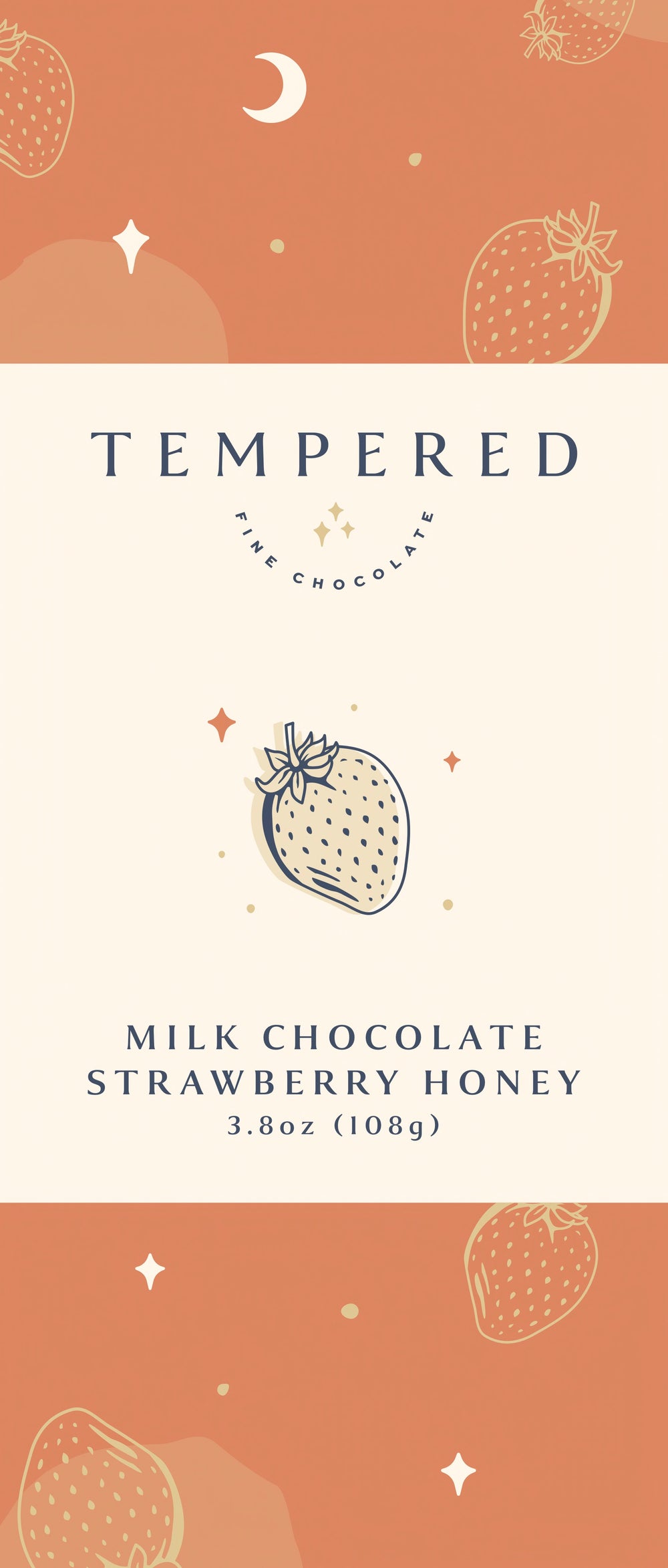 Milk Chocolate Strawberry Honey Bar