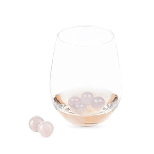 Twine Rose Quartz Wine Gems Set of 6