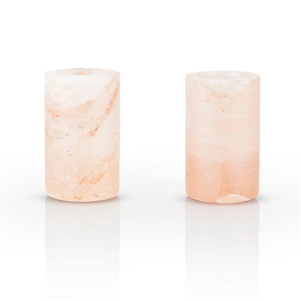 Viski Himalayan Salt Shot Glass Set 2