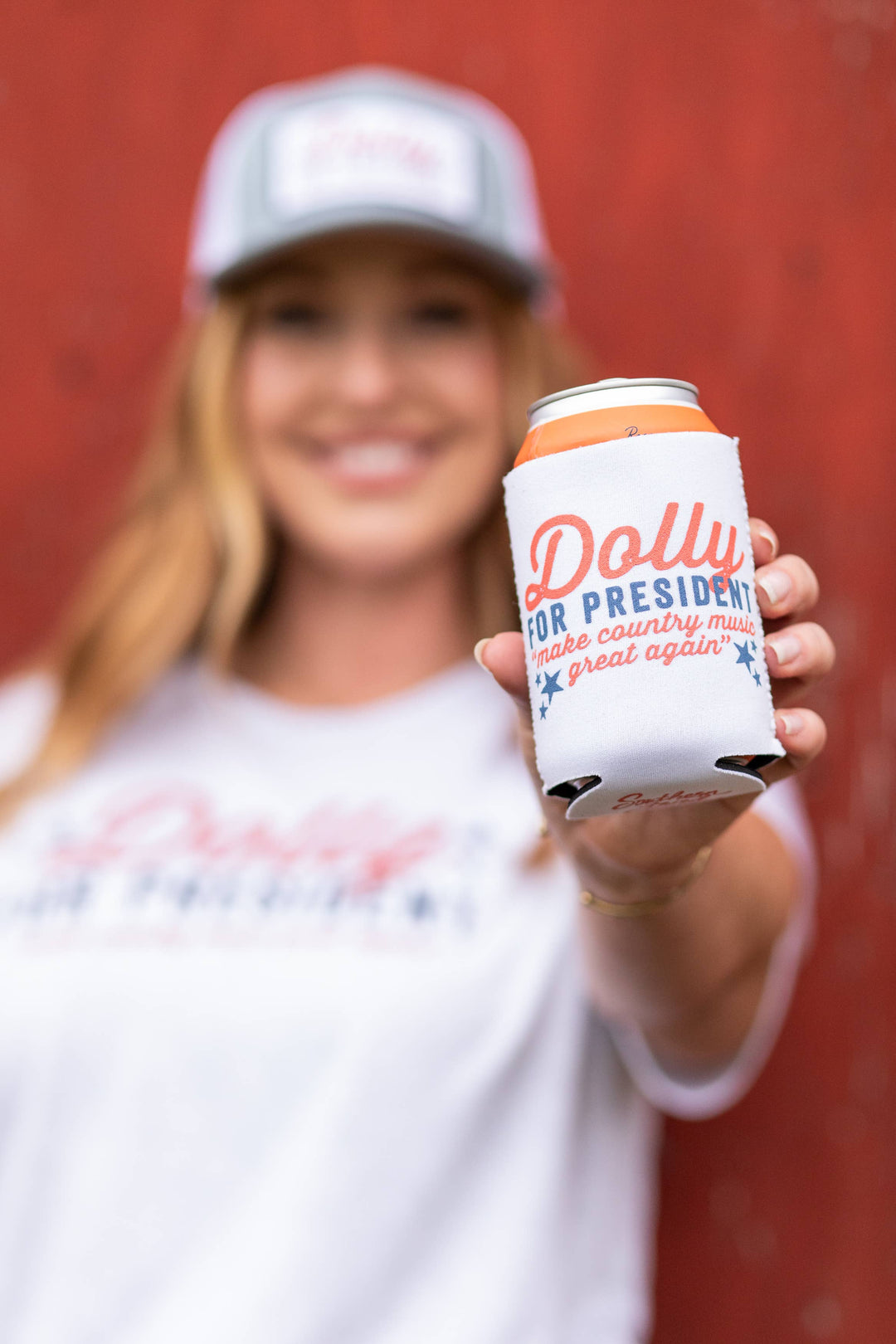 Dolly for President - Coozie