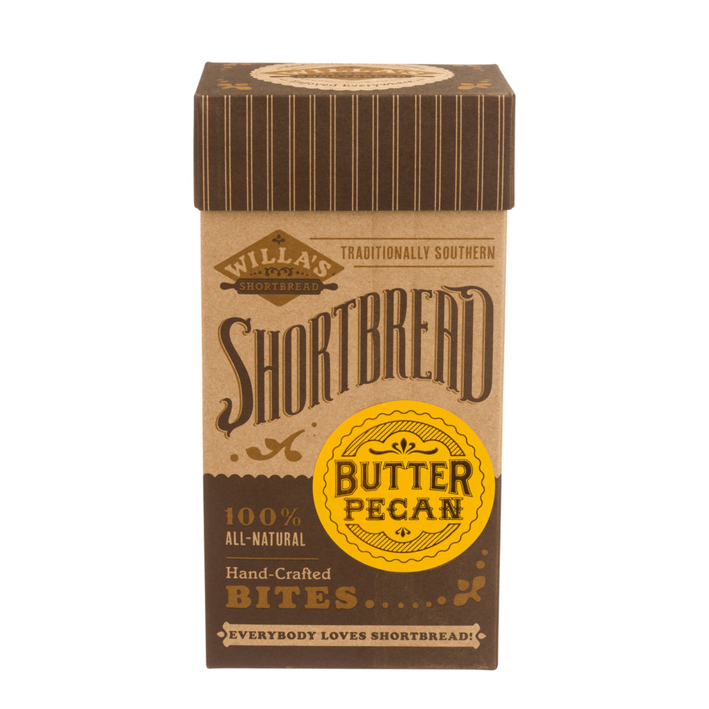 Willa's Butter Pecan Shortbread Cookies