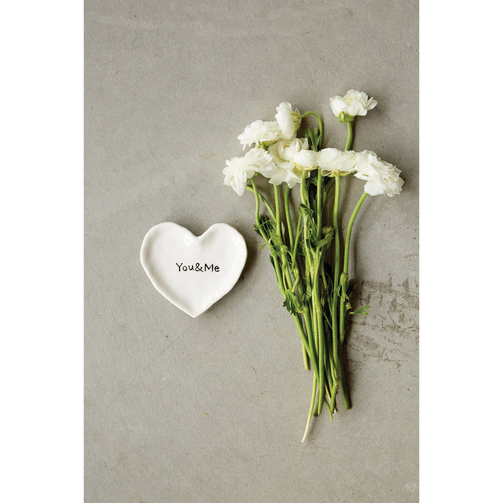 You & Me Ceramic Dish
