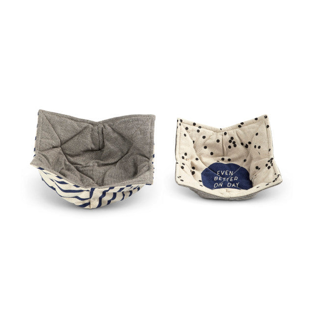 DISC-Day Two Bowl Cozy- Set of 2