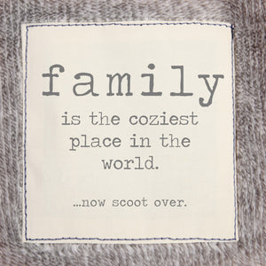 Together Time Family Mega Blanket – Warm Grey