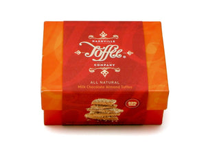 Milk Chocolate Almond Toffee - 1/2 lb Box