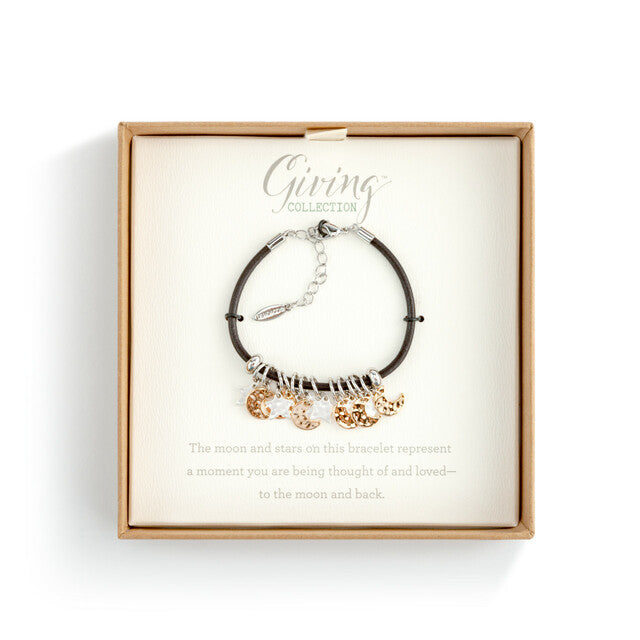 DISC-Giving Bracelet - Moon & Stars
